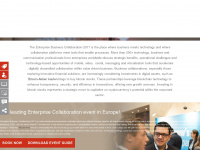 enterprise-business-collaboration.com Webseite Vorschau