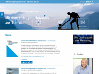 mentoring-zh.ch Webseite Vorschau