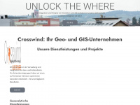 crosswind.ch Webseite Vorschau