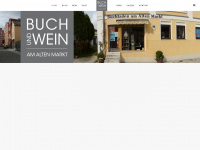 buch-wein.de Webseite Vorschau