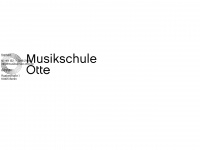 musikschule-otte.de Webseite Vorschau