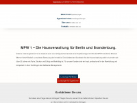 berlin-verwaltung.de Webseite Vorschau