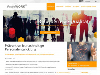 prevatwork.de Webseite Vorschau