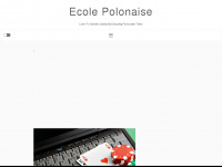 ecole-polonaise.com Webseite Vorschau