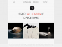 glauskeramik.ch Webseite Vorschau