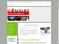 auto-facelift.de Webseite Vorschau