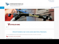 zentralstaubsauger-shop.ch Webseite Vorschau