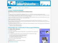 solidaritaet-rhein-neckar.de Webseite Vorschau