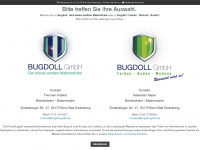 bugdoll-gmbh.de Webseite Vorschau