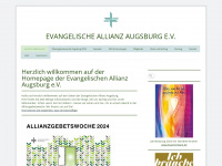 evangelische-allianz-augsburg.de Webseite Vorschau