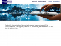 teletrend.hu Webseite Vorschau