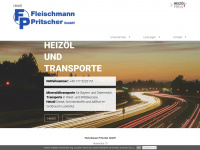 fleischmann-pritscher.de Webseite Vorschau