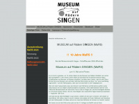 museum-auf-raedern-singen.de Webseite Vorschau