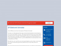 elektronik-schneider.com Webseite Vorschau
