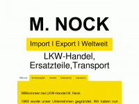 m-nock.com Webseite Vorschau