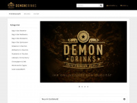 demon-drinks.de Webseite Vorschau