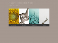 osteopathie-seybold.de Webseite Vorschau