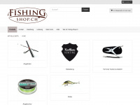 fishing-shop.ch Webseite Vorschau