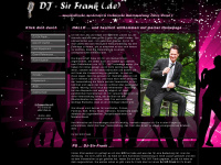 dj-sir-frank.de Webseite Vorschau