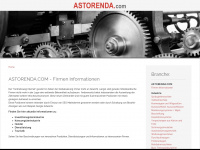 astorenda.com Webseite Vorschau