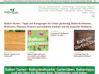 balkon-garten.com Webseite Vorschau