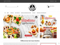 ivans-kantine.de Webseite Vorschau