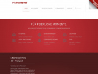 psevents.ch Webseite Vorschau
