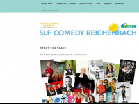 slf-comedy.ch Webseite Vorschau