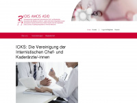 icks.ch Webseite Vorschau