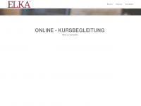 elka-training.de Webseite Vorschau