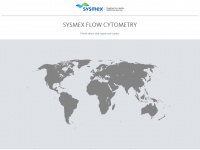 sysmex-flowcytometry.com Webseite Vorschau