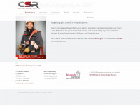csr-brandschutz.de Webseite Vorschau