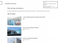 dsp-architekten.com Webseite Vorschau