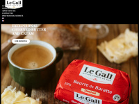 laiterie-legall.fr Webseite Vorschau