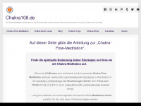 chakra108.de Webseite Vorschau