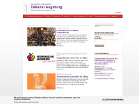 augsburg-evangelisch.de Webseite Vorschau
