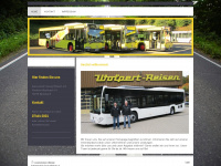 wolpert-bus.de Webseite Vorschau