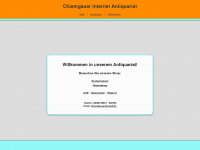 chiemgauer-internet-antiquariat.de Webseite Vorschau