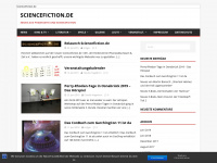 sciencefiction.de Webseite Vorschau