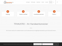 tfhaustec.at Webseite Vorschau