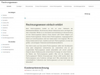rechnungswesen-infos.de Webseite Vorschau