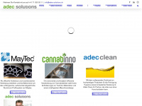adec-solutions.ch Webseite Vorschau
