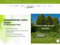 heckenpflanzen-thelen.de Webseite Vorschau