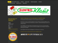 elektro-klaus-lippstadt.de Webseite Vorschau
