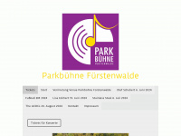 parkbuehne.jimdo.com Webseite Vorschau