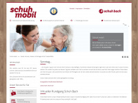 schuhmobil.com Webseite Vorschau
