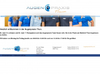augenpraxis-thun.ch Webseite Vorschau