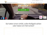 verkehrsrecht-fuer-alle.de Webseite Vorschau