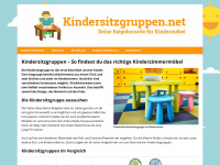 kindersitzgruppen.net Webseite Vorschau