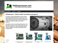 pelletpressen.net Webseite Vorschau